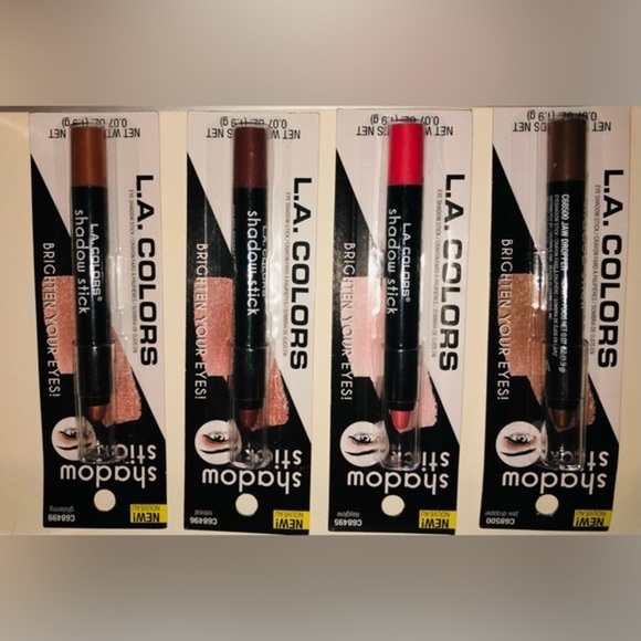 2pack Assorted Creamy metallic eye Shadow‎ stick & marshmallow eye pencils Free - Picture 12 of 17